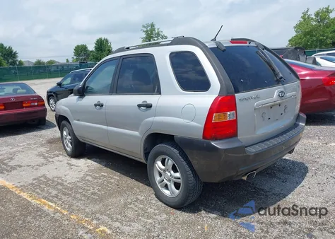 2007 Kia Sportage Lx V6 from USA, damaged, VIN KNDJE723477396702